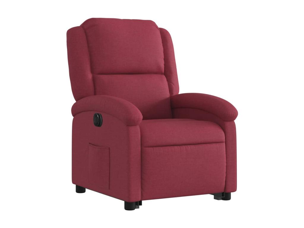Red Fabric Accent Chair - dlz1766570300090