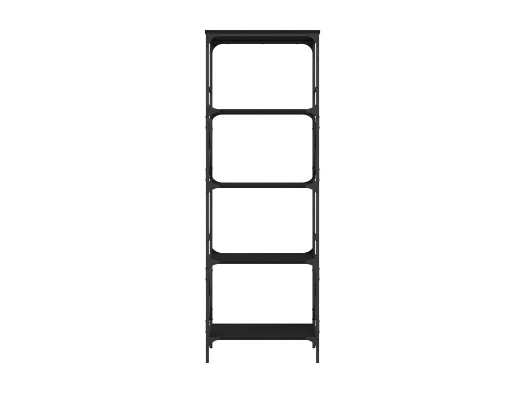 Black Bookcase, 59 x 35 x 171 cm