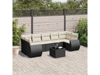 Black Woven Resin Wicker Outdoor Furniture Set - dlz1766570876771