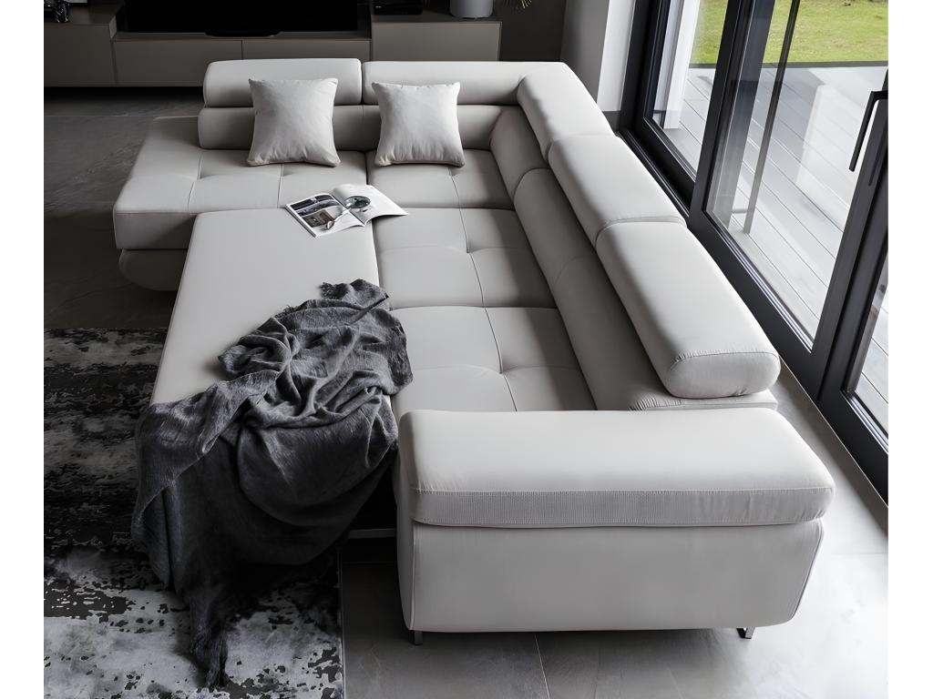 Gray Fabric Sofa Bed