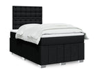 Black Fabric Mattress, 120 x 190 cm