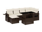 Brown Woven Resin Wicker Outdoor Furniture Set