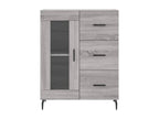 Gray Sideboard, 69.5 x 34 x 180 cm