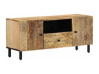 Brown Solid Wood TV Stand, 105 x 33 x 46 cm