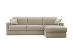 Beige Fabric Sofa