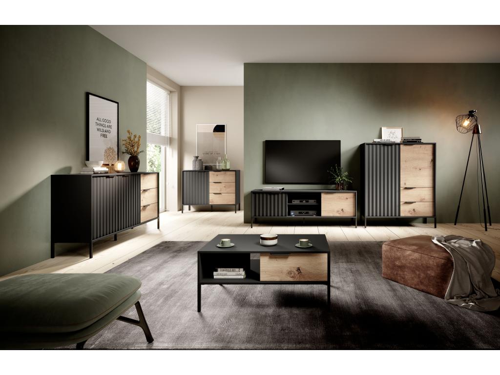 Beige Dresser, 104 x 40 x 82 cm