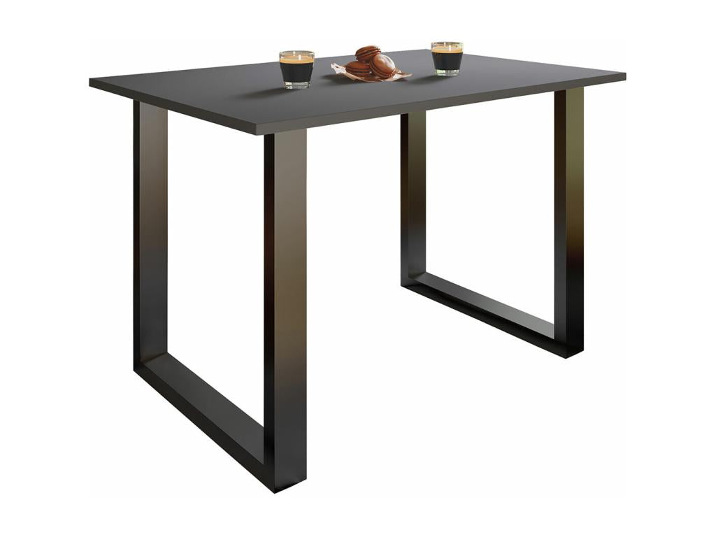 Anthracite Table, 140 x 80 cm