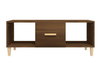 Brown Engineered Wood Coffee Table, 102 x 50 x 40 cm