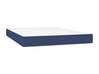 Blue Fabric Mattress, 140 x 190 cm