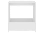 White Side Table, 50 x 26 x 50 cm