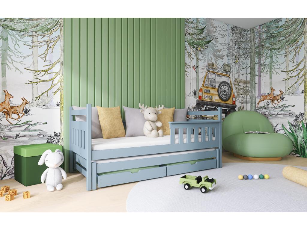 Gray Bed, 90 x 180 cm