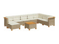 Beige Woven Resin Wicker Outdoor Furniture Set - dlz1766570296114