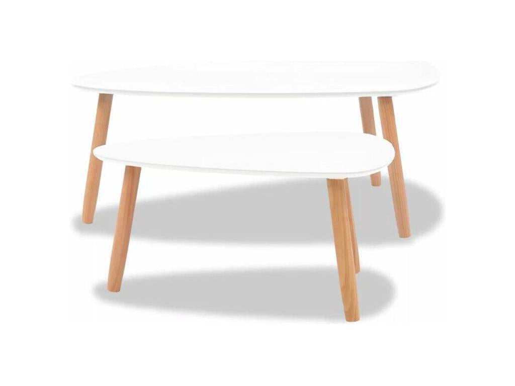 White Pine Wood Coffee Table