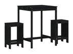 Black Pine Wood Home Furniture