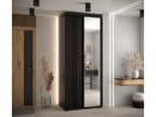 Black Wardrobe, 120 x 45 x 235.2 cm