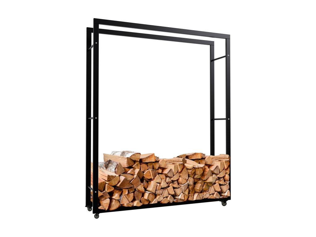 Black Metal Home Furniture, 25 x 125 x 150 cm