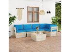 Blue Outdoor Furniture Set