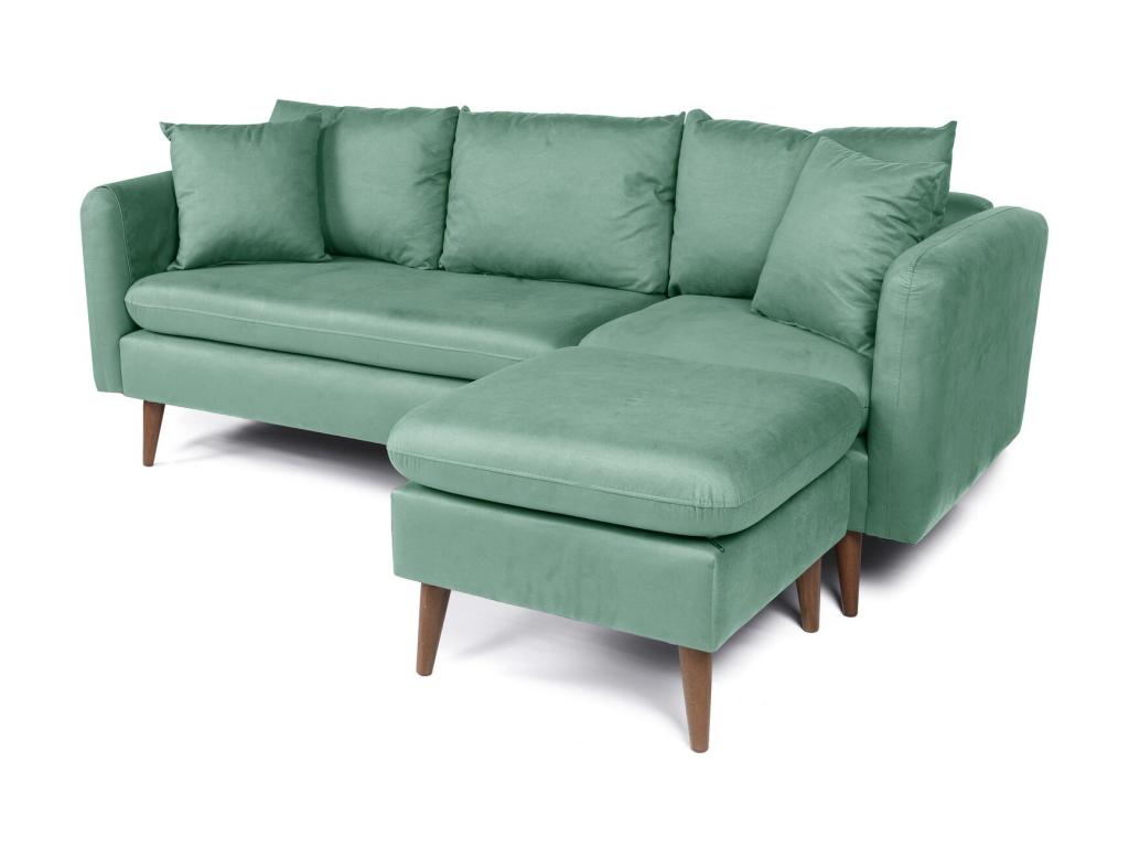 Green Fabric Sofa