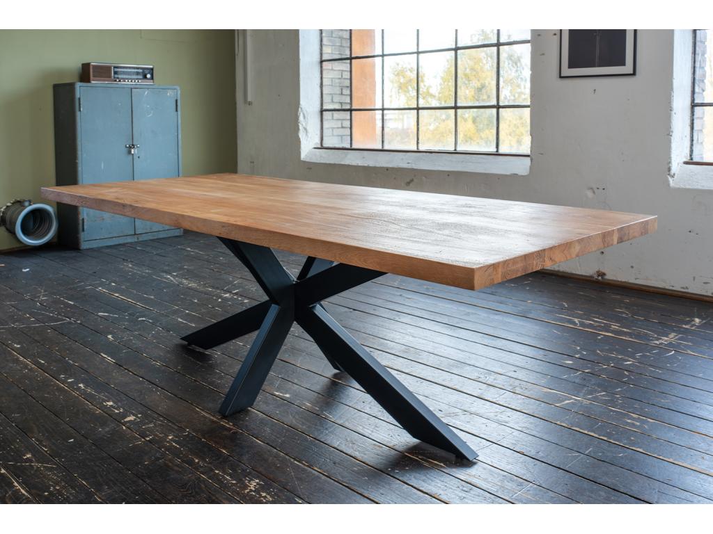 Brown Table, 280 x 100 cm