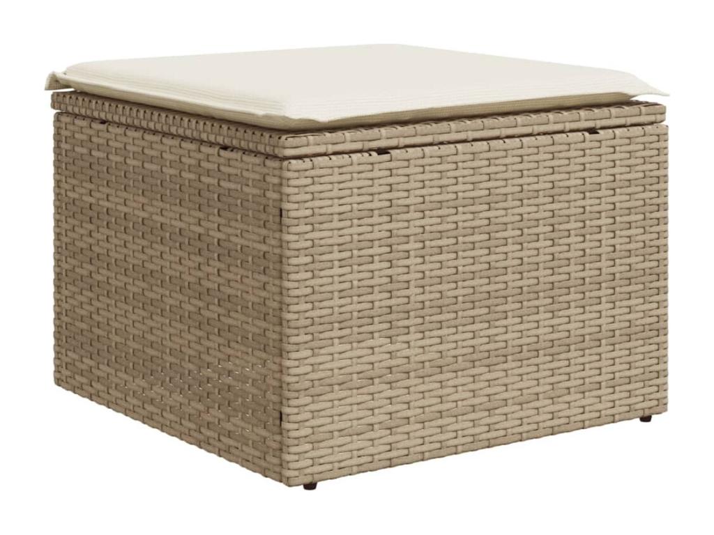 Beige Woven Resin Wicker Outdoor Furniture Set - dlz1766570909799