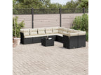 Black Woven Resin Wicker Outdoor Furniture Set - dlz1766570661236