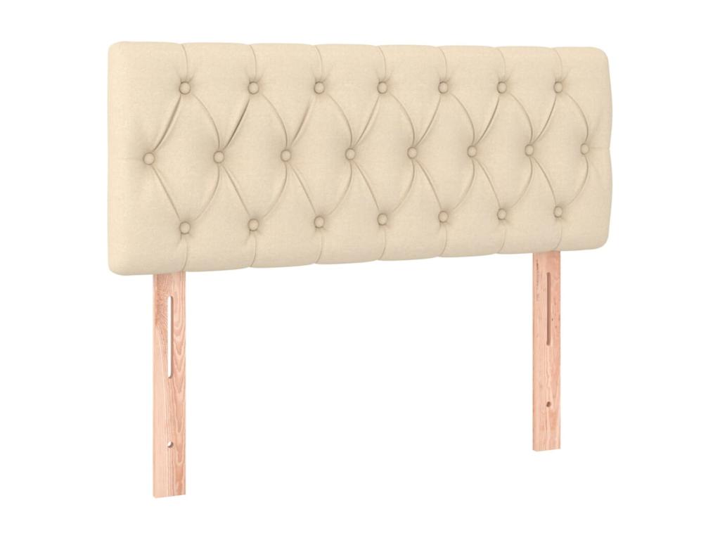 Beige Fabric Mattress, 90 x 200 cm