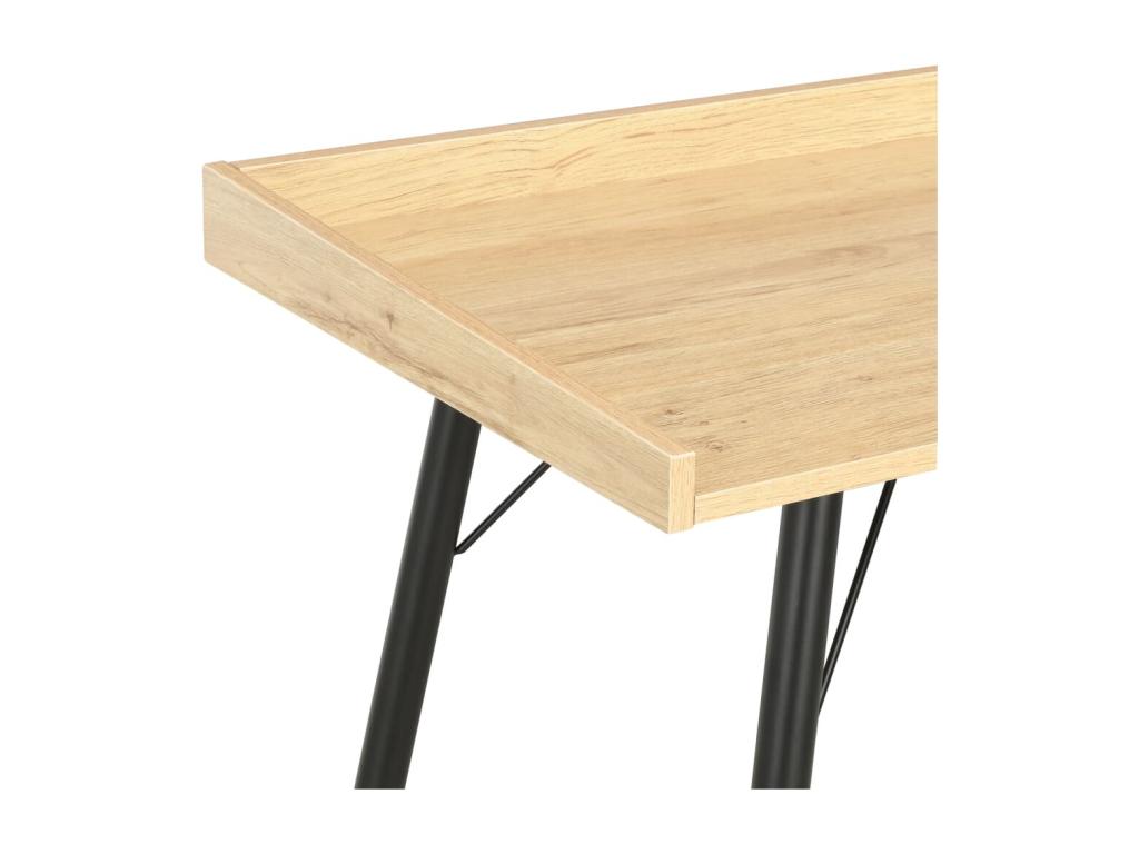 Black Oak Wood Home Furniture, 90 x 50 x 79 cm