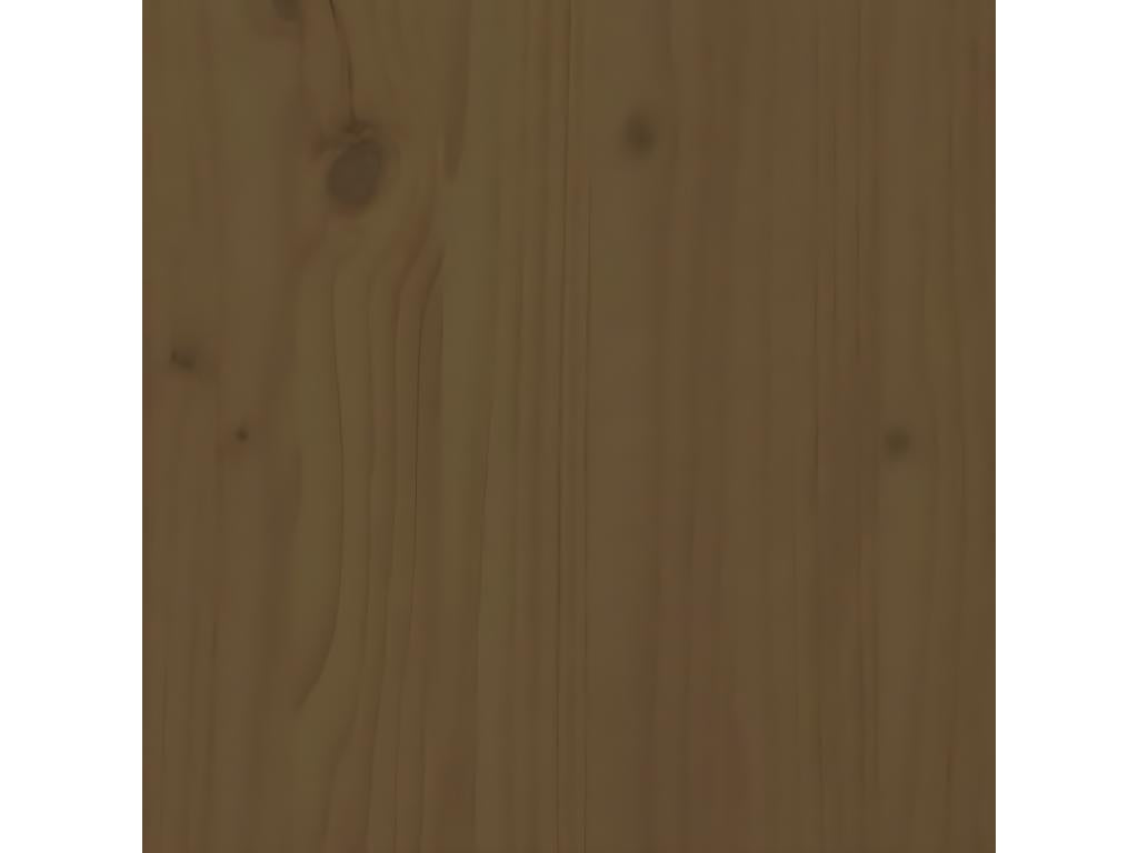 Brown Pine Wood Table, 121 x 82.5 x 110 cm