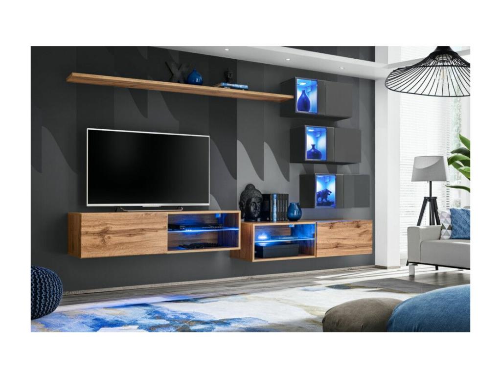 Brown TV Stand - dlz1766570888795