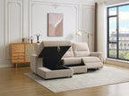 Beige Fabric Sofa - dlz1766570503208