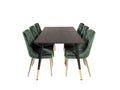 Green Velvet Table