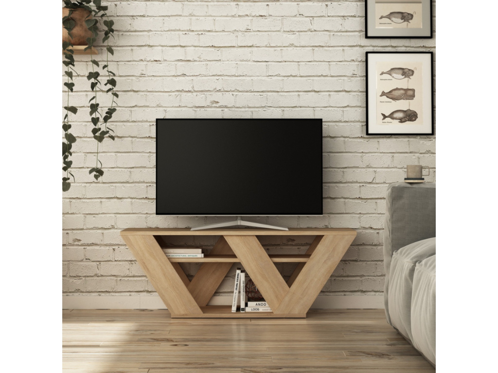 Brown TV Stand