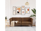 Brown Velvet Sofa
