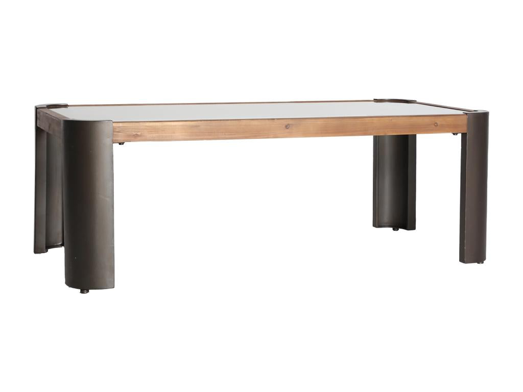 Brown Coffee Table, 122 x 66 x 44 cm
