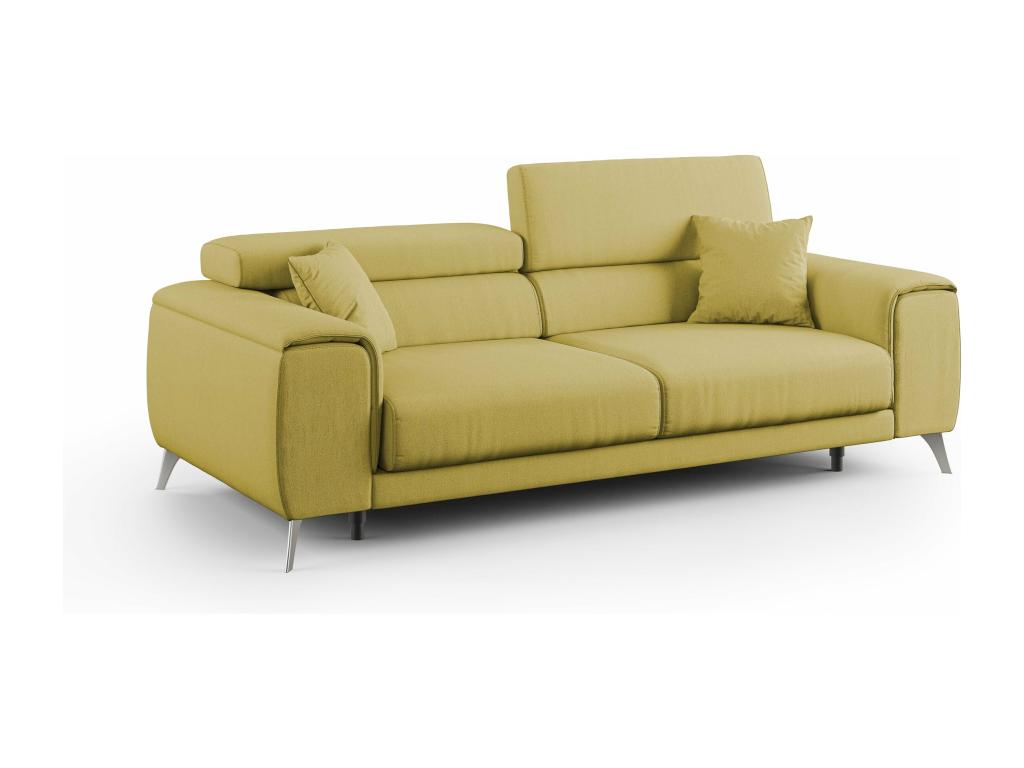 Yellow Fabric Sofa