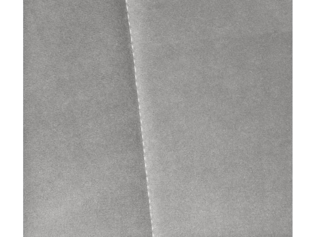 Gray Velvet Bed, 95 x 50 cm