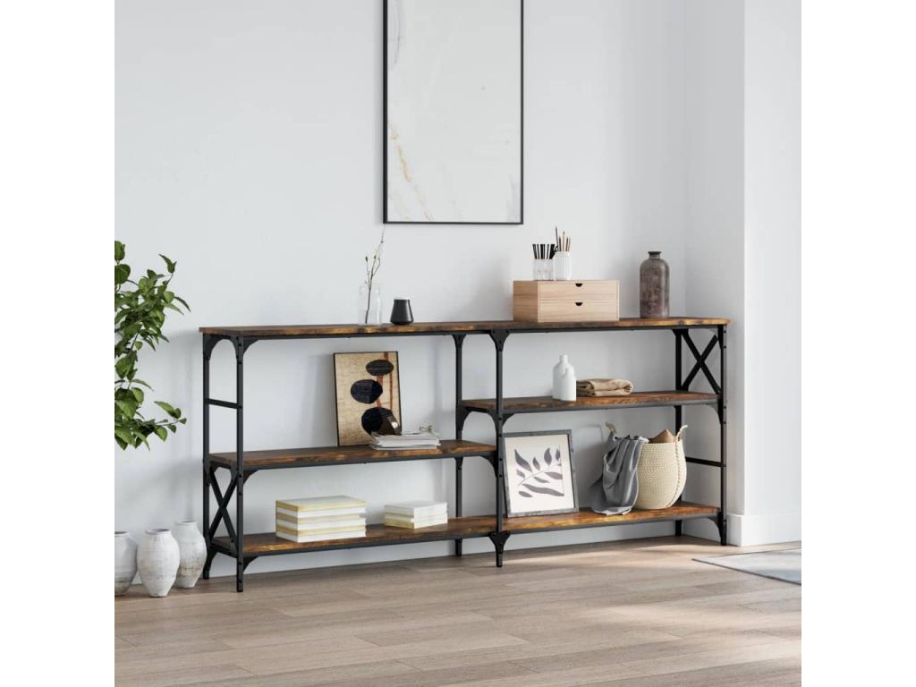 Natural Oak Wood Table, 180 x 29 x 76.5 cm