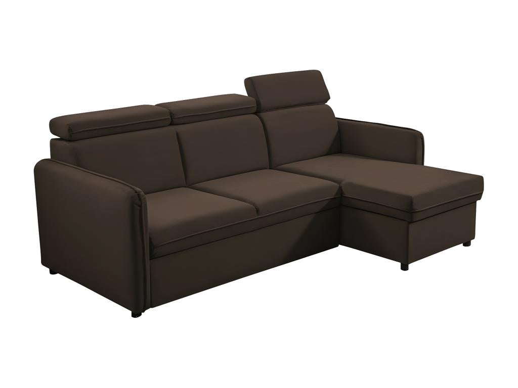 Brown Sofa, 220 x 140 x 84 cm