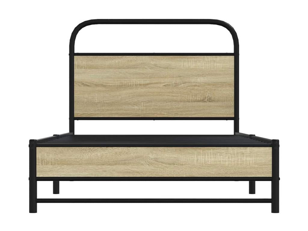 Brown Oak Wood Mattress, 100 x 190 cm