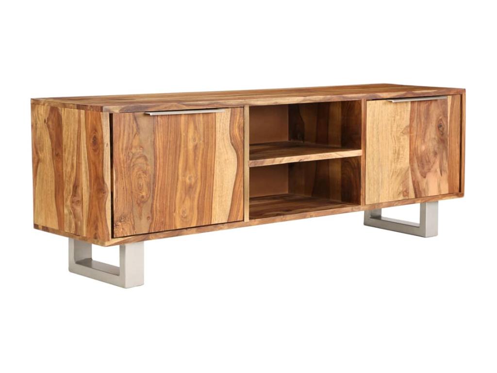 Brown TV Stand, 118 x 30 x 40 cm