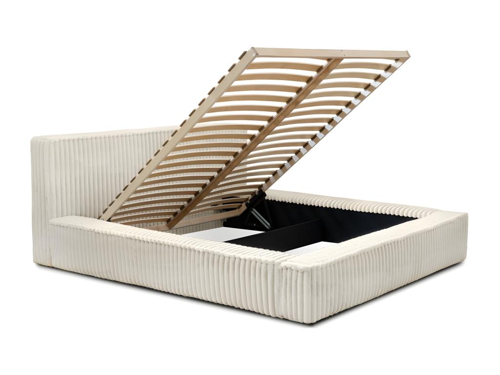 Beige Bed, 180 x 200 cm