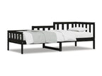 Black Pine Wood Mattress, 80 x 200 cm