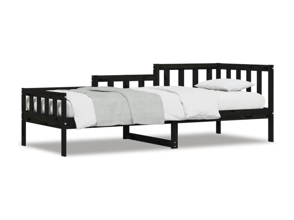 Black Pine Wood Mattress, 80 x 200 cm
