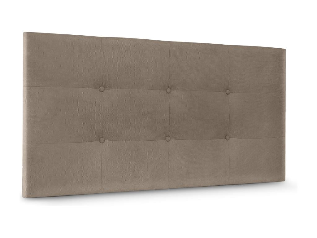 Brown Fabric Bed, 105 x 60 cm