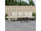 Black Outdoor Furniture Set
