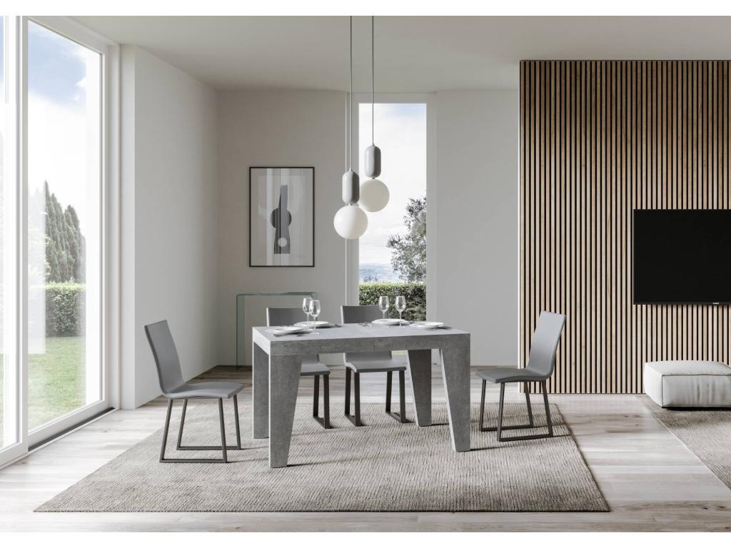 Gray Table, 90 x 140 cm