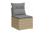 Beige Woven Resin Wicker Outdoor Furniture Set - dlz1766570255880