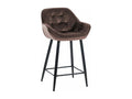 Brown Metal Chair, 54 x 57.5 x 103 cm