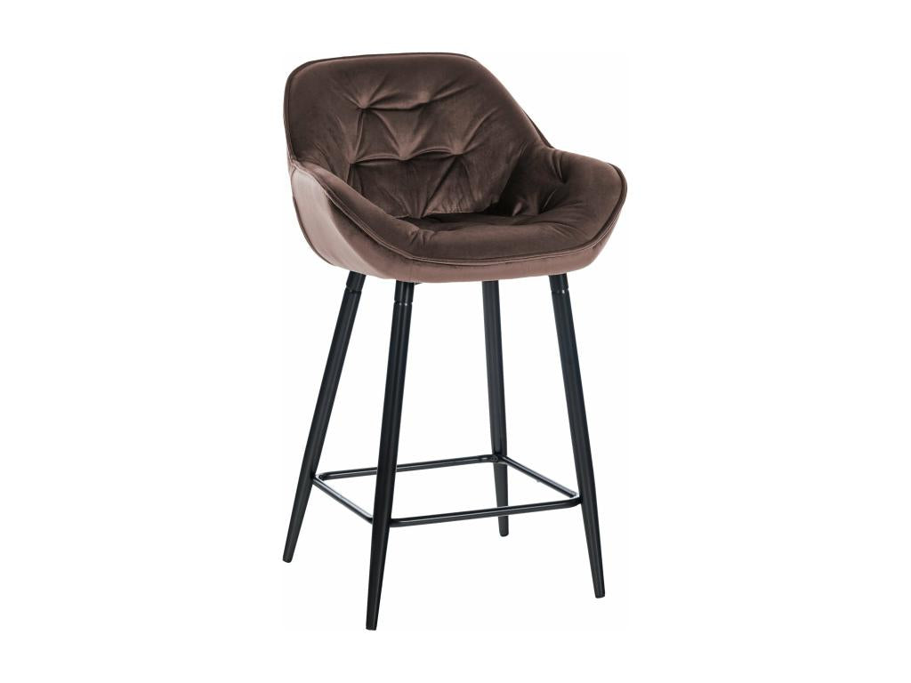 Brown Metal Chair, 54 x 57.5 x 103 cm