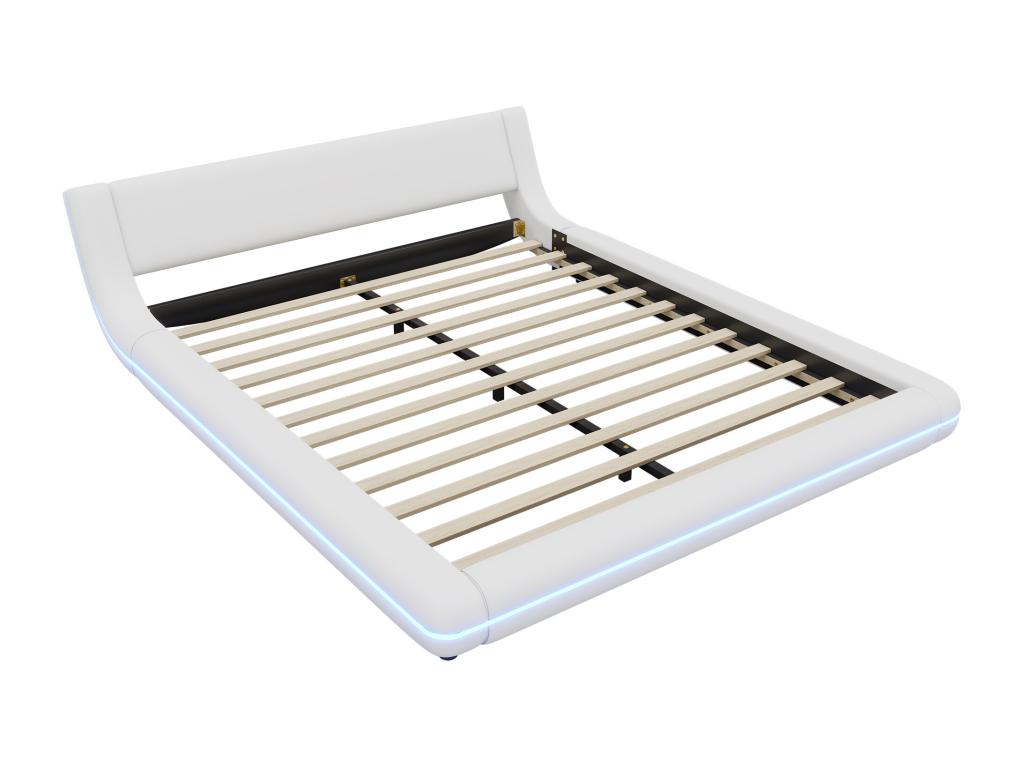 White Bed Frame, 160 x 200 cm